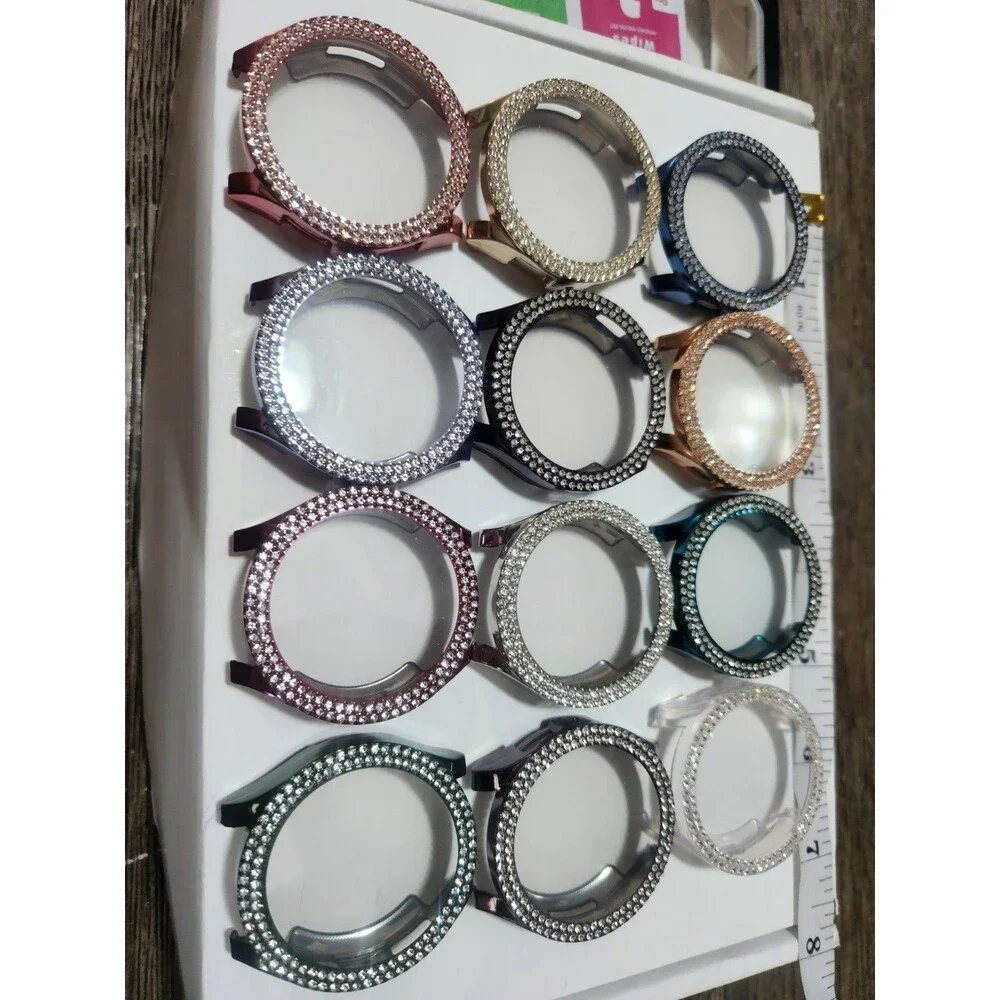 RICHONE 12-Pack Bling Glitter Case + Screen Protector Samsung Galaxy Watch6 40mm